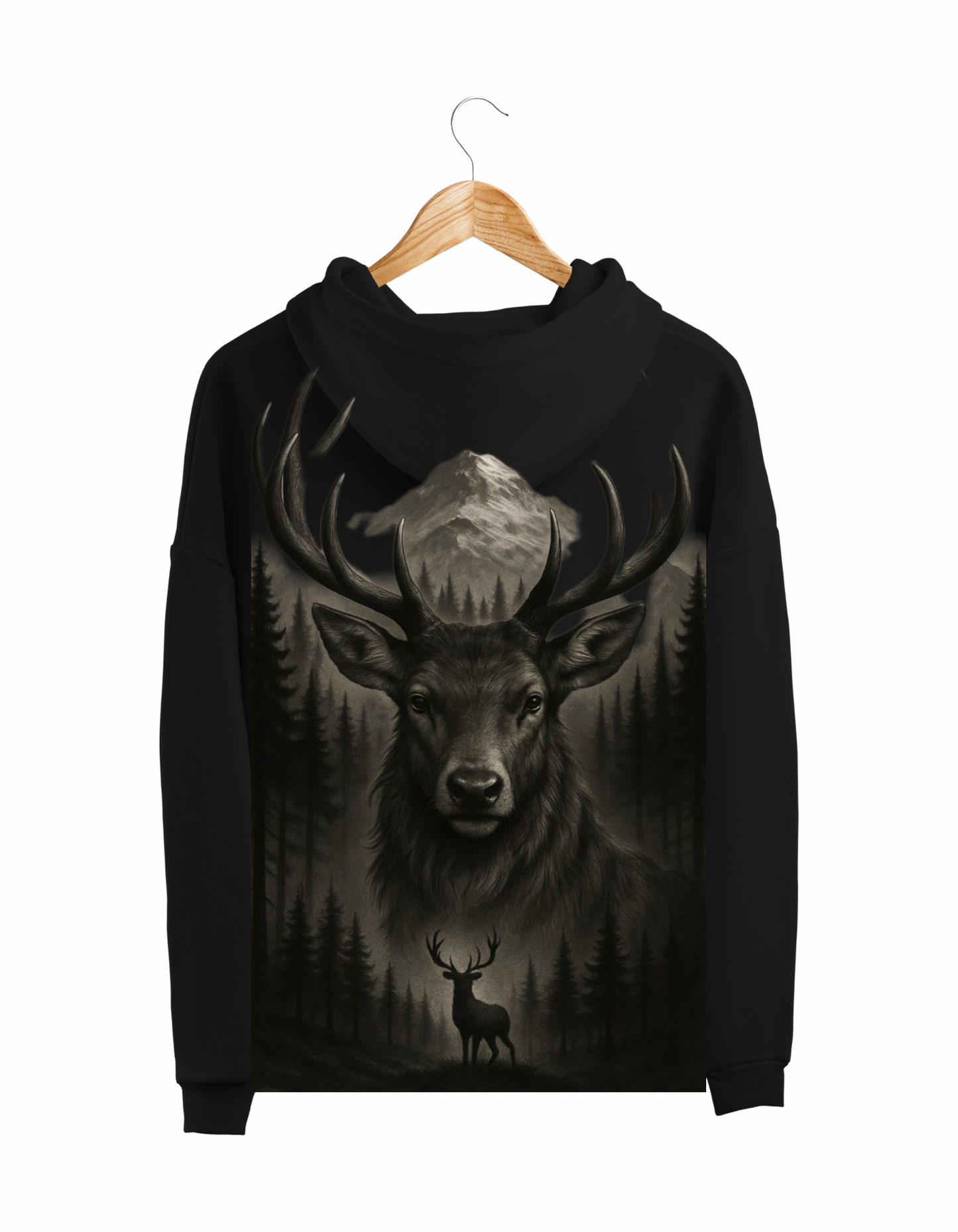 Majestic Deer Hoodie – Wilderness Edition | Swag Fabric Collection