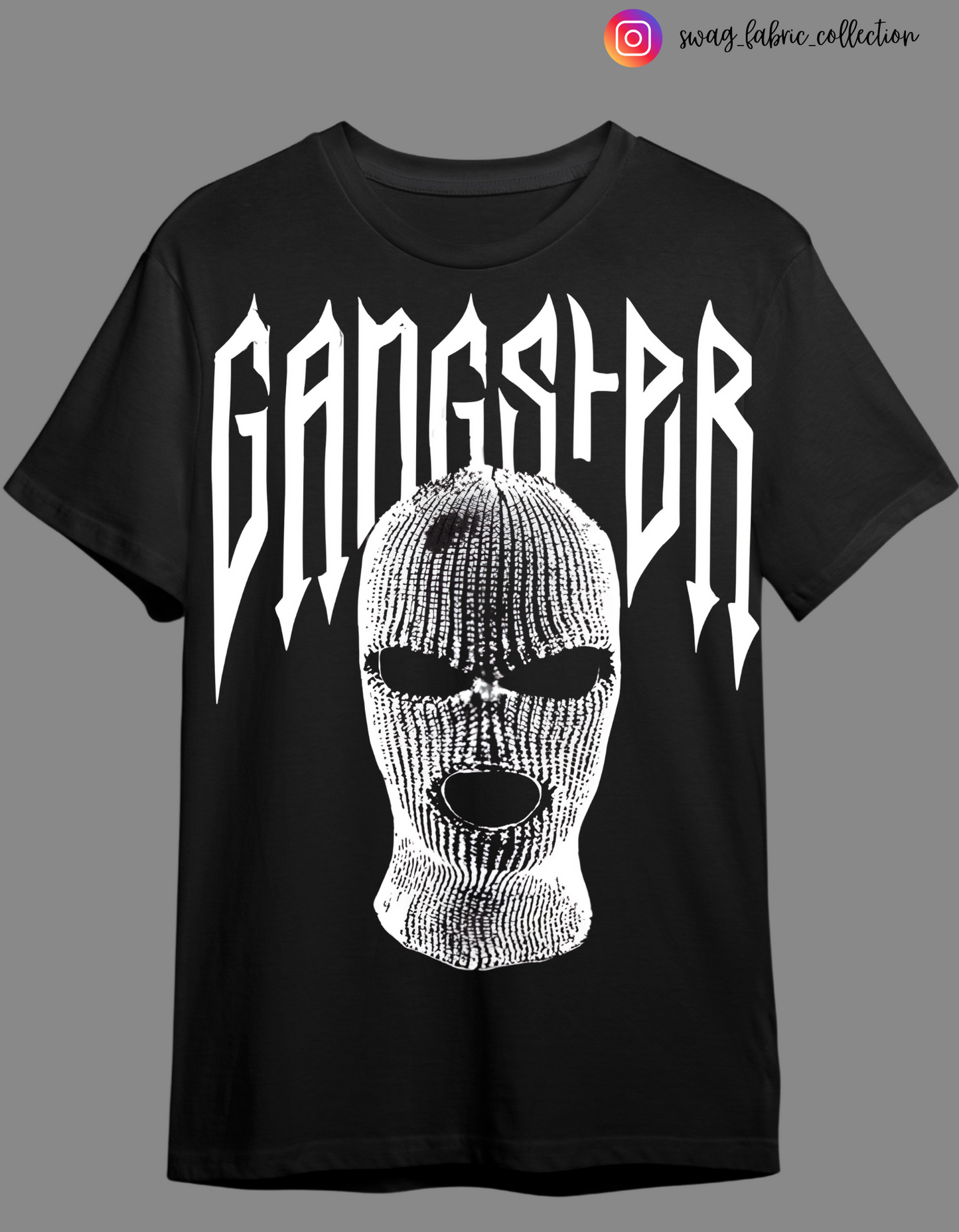 Gangster Graphic T-Shirt β Bold Streetwear Edition | Swag Fabric Collection
