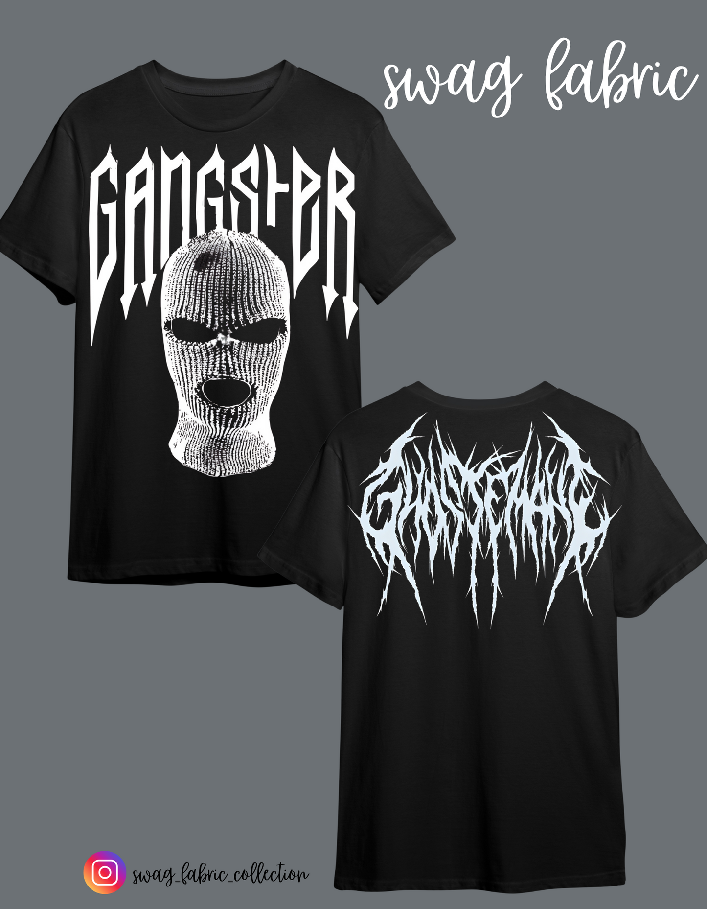 Gangster Graphic T-Shirt β Bold Streetwear Edition | Swag Fabric Collection