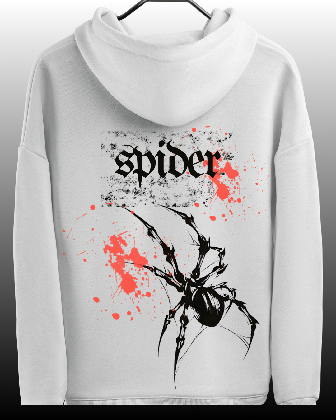 “Spider Ink Street Hoodie – Swag Fabric Collection”