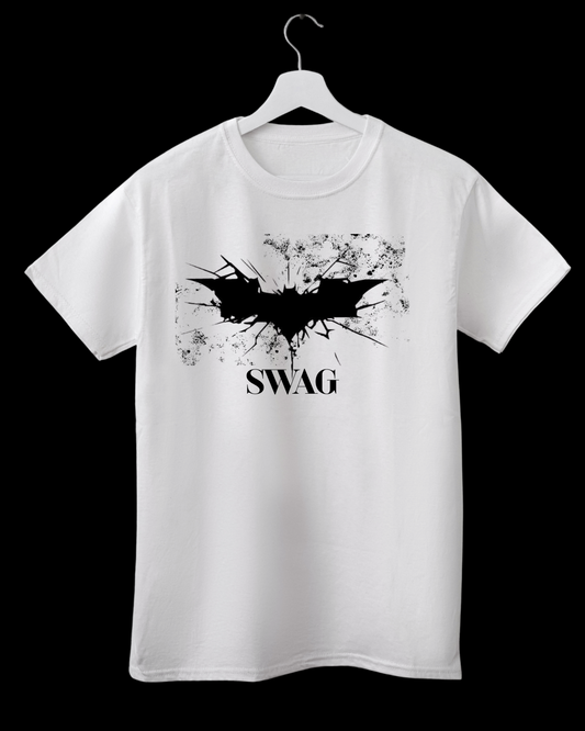 Bat Emblem “Swag” T-Shirt – Urban Hero Edition | Swag Fabric Collection
