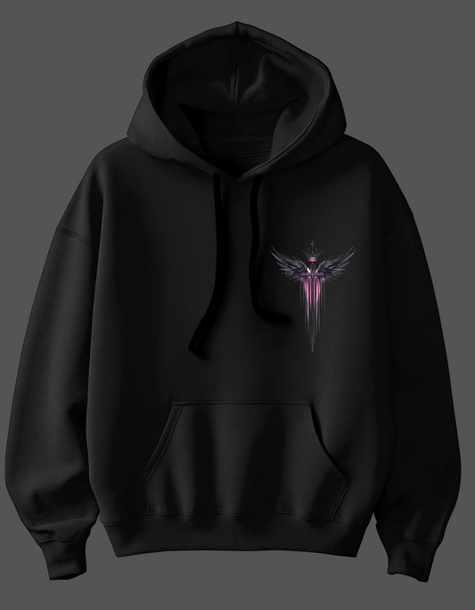 Crowned Wings “Swag” Hoodie – Royal Streetwear Edition | Swag Fabric Collection