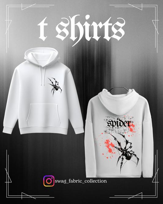 “Spider Ink Street Hoodie – Swag Fabric Collection”