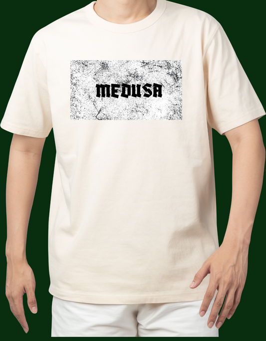 “Medusa Stone Oversized Graphic T-Shirt – Swag Fabric Collection”
